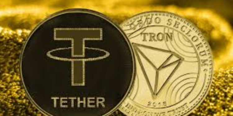 The daily transaction volume of USDT on the Tron network has now exceeded that of Visa