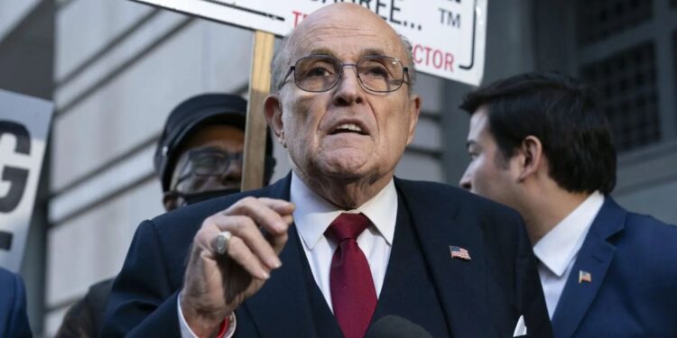 Giuliani’s New York law license is canceled for supporting Trump’s false claims on the 2020 election