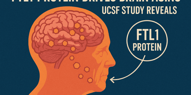 FTL1 Protein Drives Brain Aging, UCSF Study Reveals