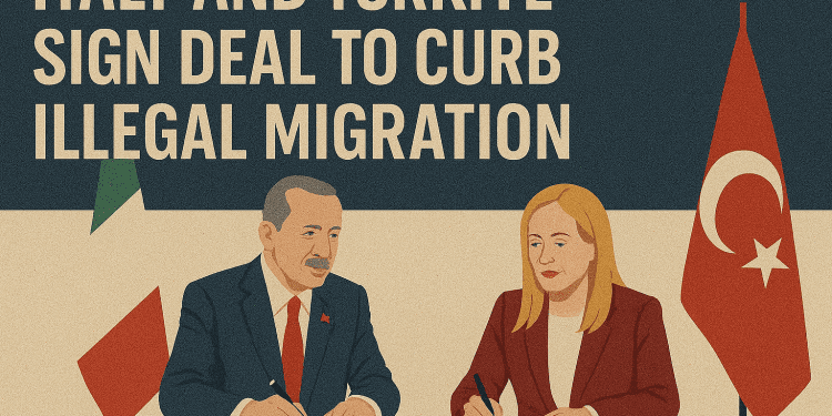 Italy and Turkiye Sign Deal to Curb Illegal Migration
