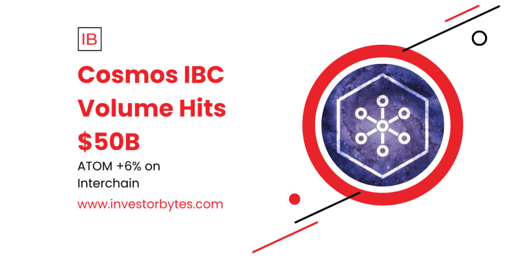 Cosmos IBC Volume Hits $50B: Interchain Liquidity Milestone Unlocks Multichain Era