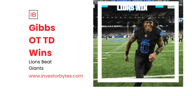 Gibbs OT TD Wins