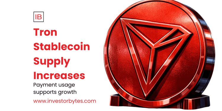 Tron Stablecoin Supply Increases