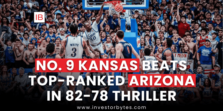 No. 9 Kansas Beats Top-Ranked Arizona in 82-78 Thriller