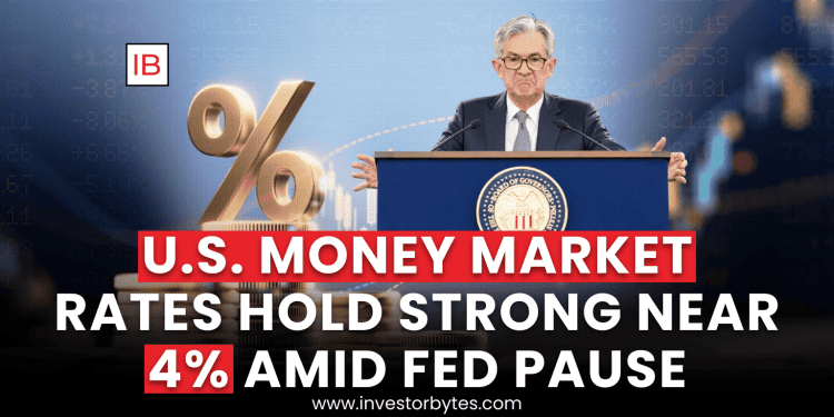 U.S. Money Market Rates Hold Strong Near 4% Amid Fed Pause