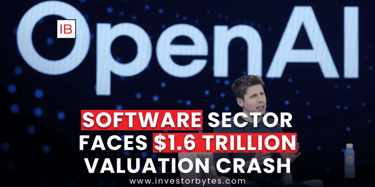 Software Sector Faces $1.6 Trillion Valuation Crash