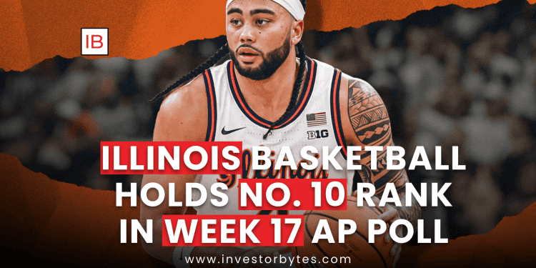 Illinois Basketball Holds No. 10 Rank in Week 17 AP Poll