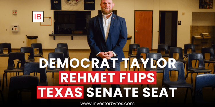Democrat Taylor Rehmet Flips Texas Senate Seat