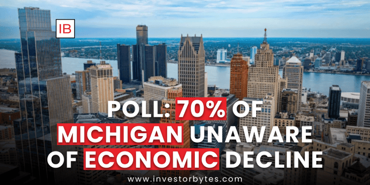 Poll: 70% of Michigan Unaware of Economic Decline