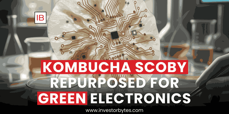 Kombucha SCOBY Repurposed for Green Electronics