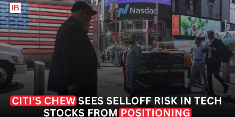 Citi Warns Tech Stocks Face Selloff Risk as Investor Positioning Remains Crowded