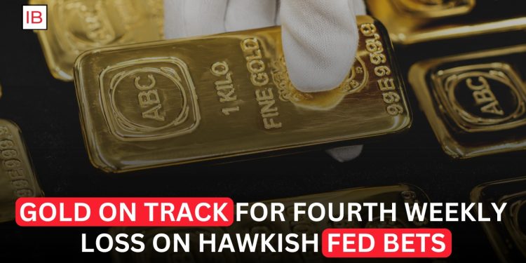 Gold Heads for Fourth Straight Weekly Loss as Strong Dollar Pressures Prices