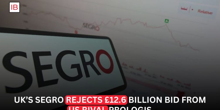 Segro Rejects $12.6 Billion Takeover Bid From Prologis