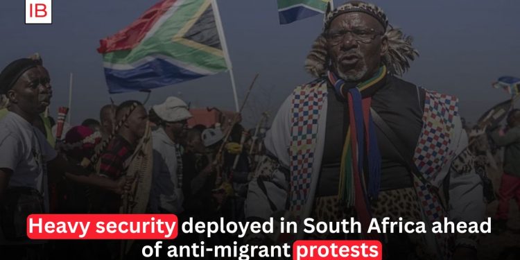 South Africa Deploys Heavy Security Ahead of Nationwide Anti-Migrant Protests