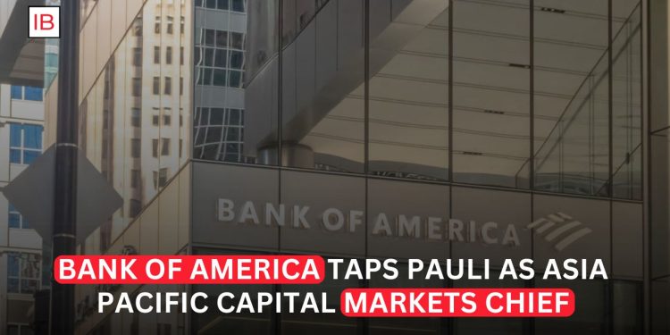 Bank of America Appoints Thorsten Pauli as Asia-Pacific Capital Markets Chief