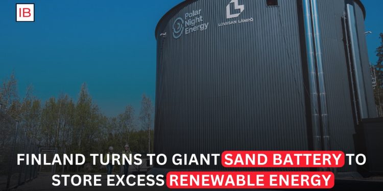 Finland's Giant Sand Battery Shows How Simple Materials Could Transform Renewable Energy Storage
