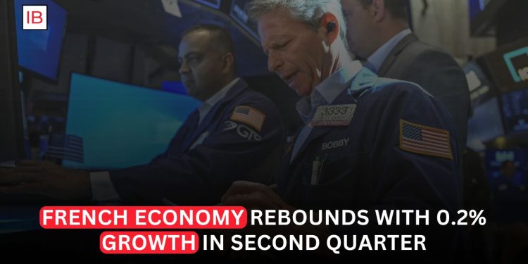 French Economy Rebounds With 0.2% Growth in Second Quarter