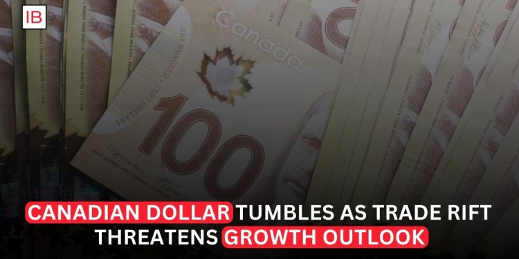 Canadian Dollar Tumbles as Trade Rift Threatens Growth Outlook