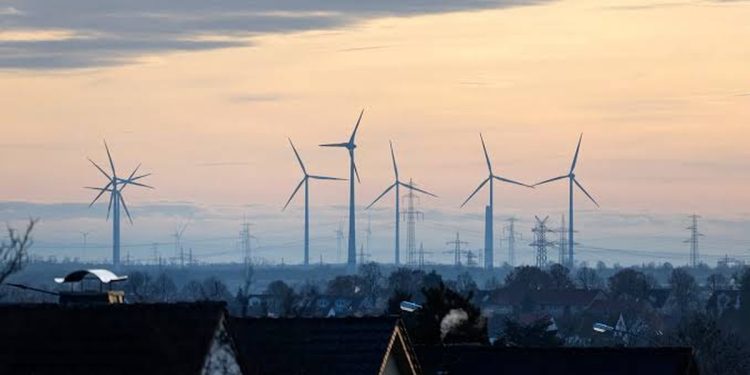 winter power surge in Europe