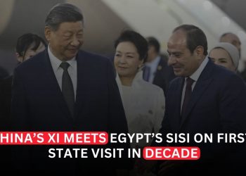 China’s Xi Meets Egypt’s Sisi on First State Visit in a Decade