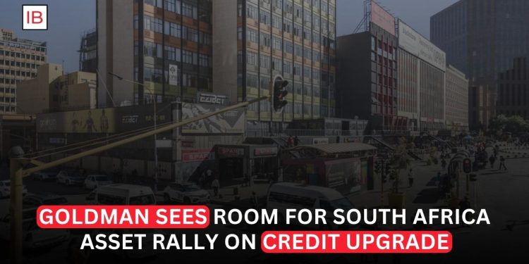 Goldman Sees Room for South Africa Asset Rally on Credit Upgrade