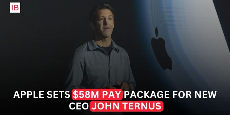 Apple Sets $58 Million Pay Package for New CEO John Ternus